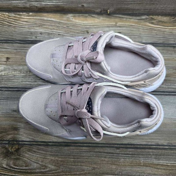Nike Air Huarache Run Particle Beige Pink Desert Sand Size 6Y (Women's 7.5) - Picture 3 of 8